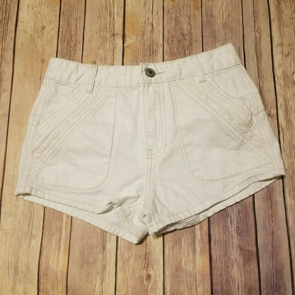 Free People Pants - Free People White Sweet Surrender Shorts